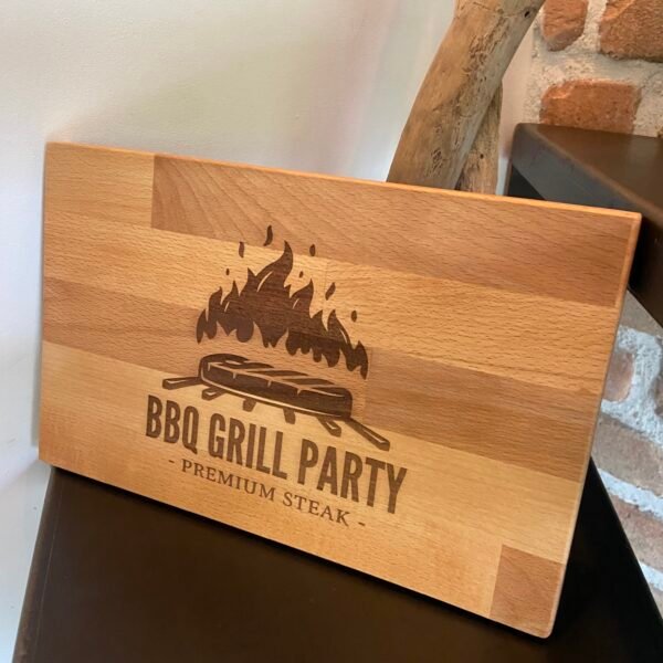 Planche apéro en hêtre Barbebue Grill Party – Image 2