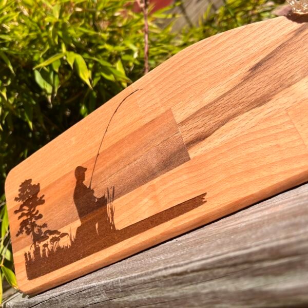 Planche apéro thème pêcheur - Bois de hêtre – Image 2