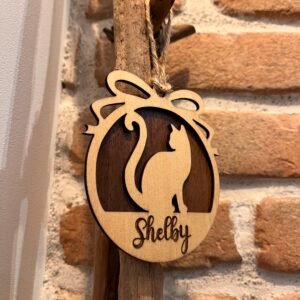 Boule de Noël en personnalisée – Chat