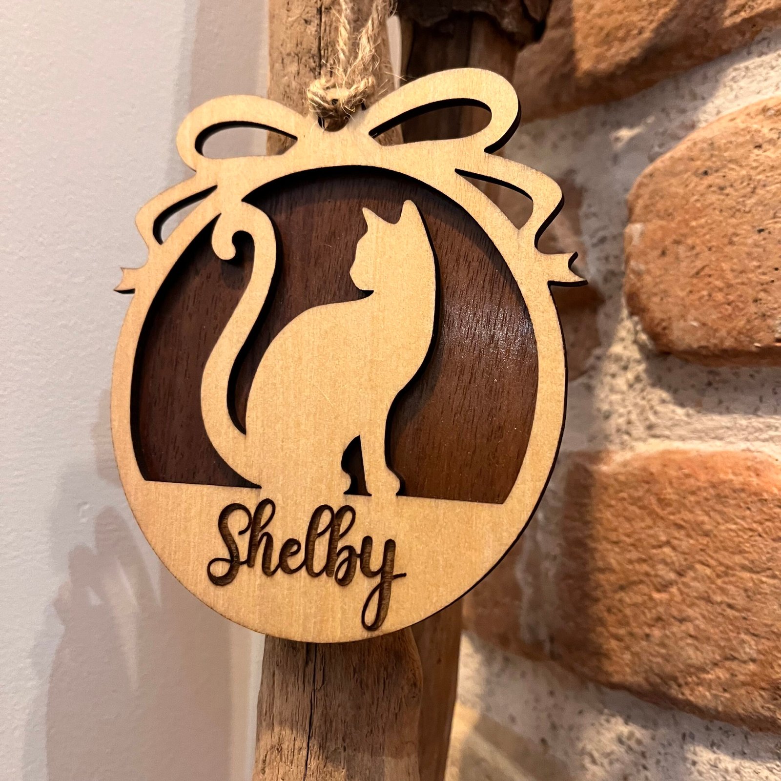 Boule de Noël en personnalisée - Chat