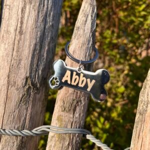 Médaillon pour chien personnalisé en acier inoxydable