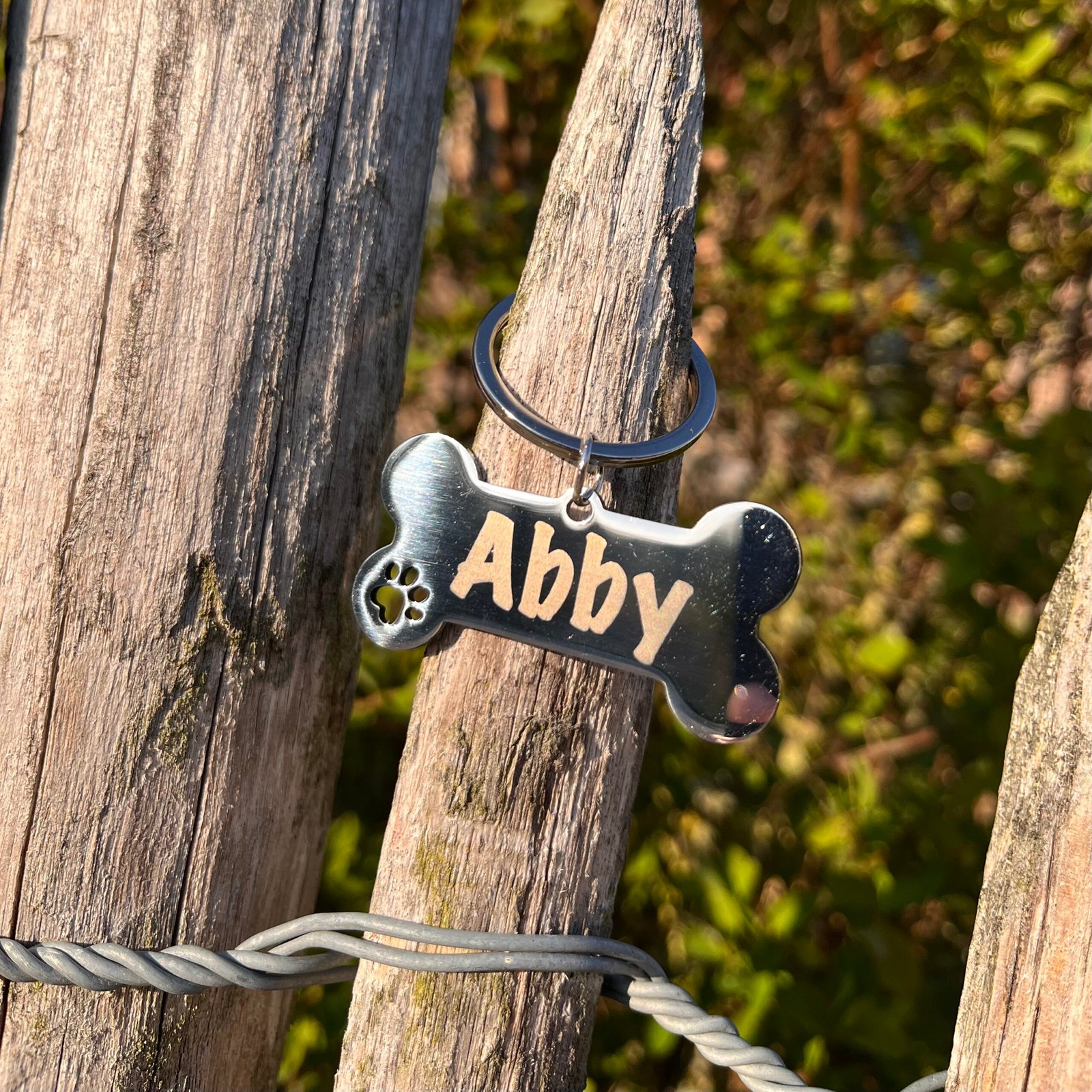 Médaillon pour chien personnalisé en acier inoxydable – Image 2